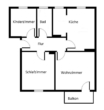Grundriss - Gemütliche 2,5-Zimmerwohnung in Altengroden!