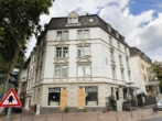 Hausansicht - 92 m² Gewerbefläche in Ecklage Mörfelder Landstr /Schweizer Str – veredelter Rohbau, frei gestaltbar
