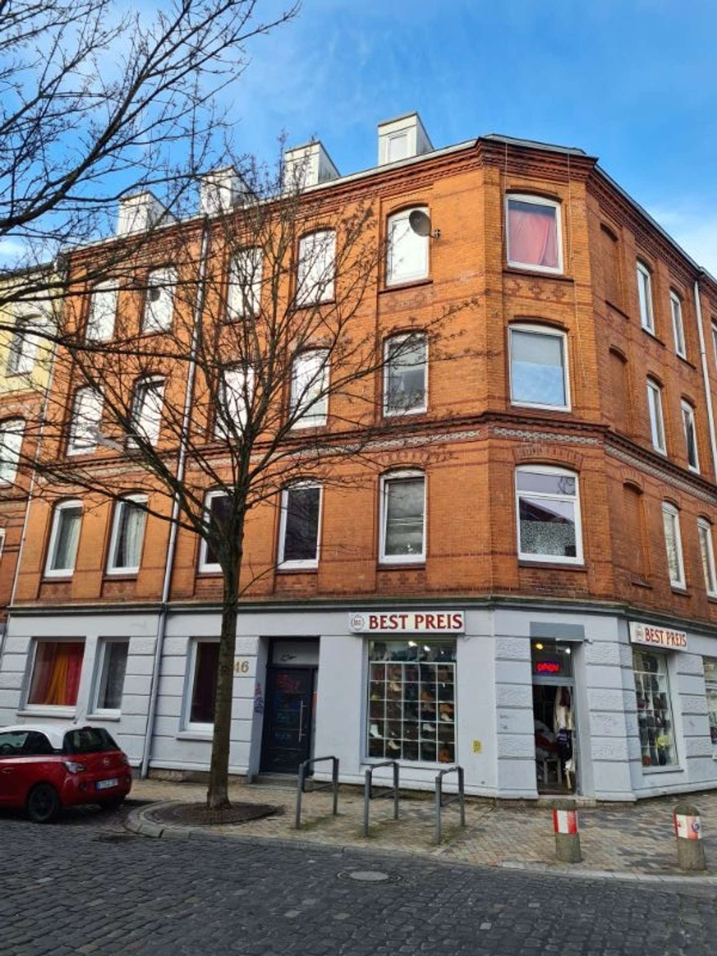 Sanierte 3-Zimmer-Wohnung, Kaiserstraße 46 (Hinterhaus), 24143 Kiel, Etagenwohnung