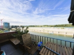 Balkon - !!! Mainz Zollhafen – Leben direkt am Wasser – helle 3-ZW !!!