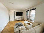 Wohnzimmer - !!! Mainz Zollhafen – Leben direkt am Wasser – helle 2-ZW mit Balkon !!!