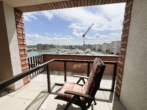 Balkon - !!! Mainz Zollhafen – Leben direkt am Wasser – helle 2-ZW mit Balkon !!!