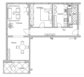 Grundriss - !!! Tolle 2-3 ZW mit Sonnen-Loggia!!!