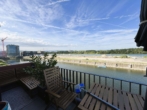 Ausblick - !!! Mainz Zollhafen – Leben direkt am Wasser – helle 3-ZW !!!