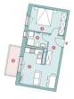 Grundriss19.2.20 - !!! Mainz Zollhafen – Leben am Wasser – funktionale 2-ZW mit Balkon !!!