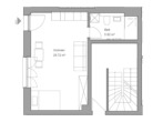 GrundrissW01 - Erstbezug – Modernes, funktionales 1-Zi-Apartment im EG