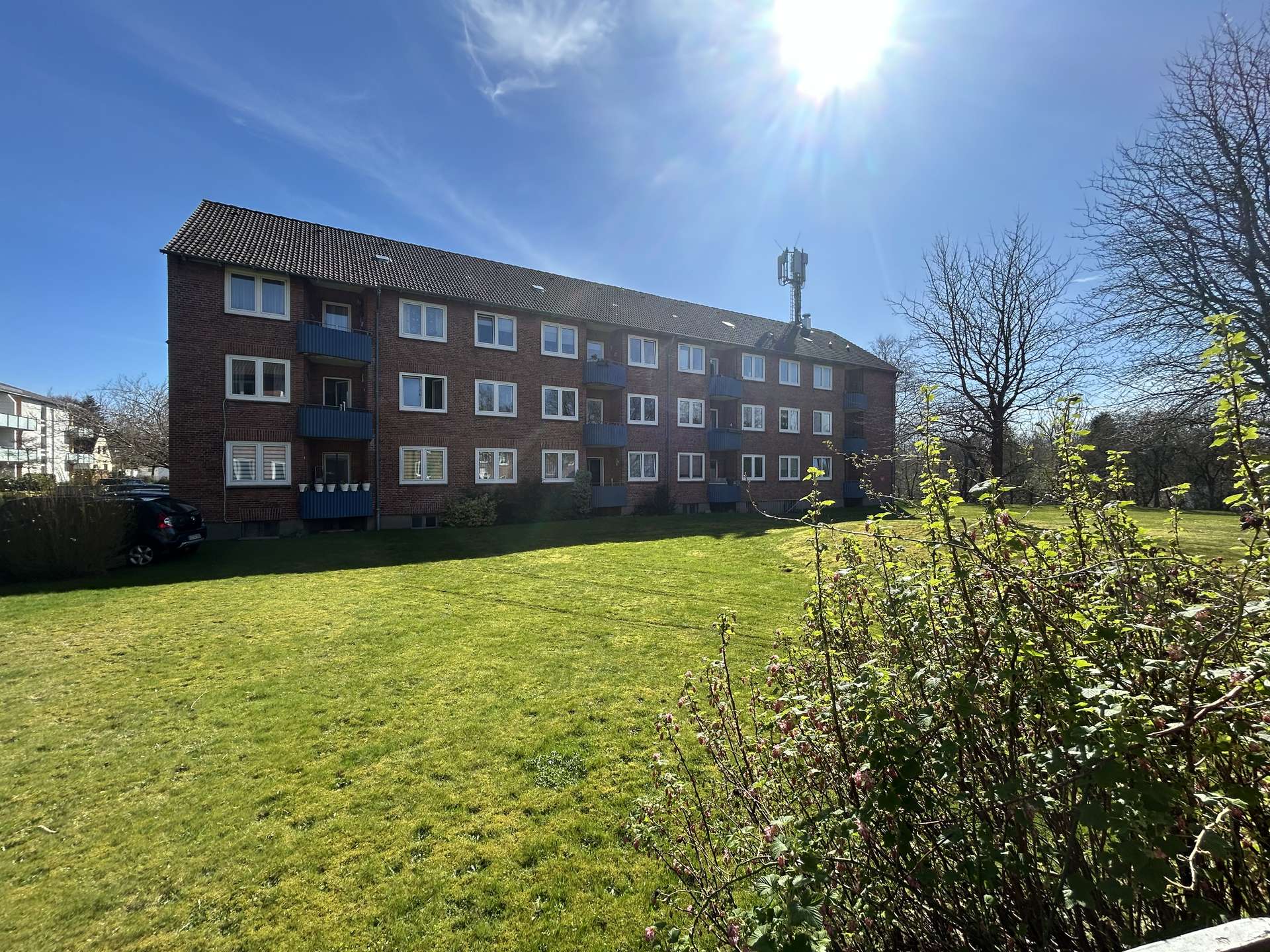 Stadtnahe 3‑Zimmer‑Erdgeschosswohnung mit Balkon und Gestaltungsspielraum zum 01.05.2026, Mürwiker Straße 8, 24943 Flensburg, Erdgeschosswohnung