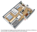 Grundriss - Sehr schöne- 3-ZW mit Sonnenbalkon und EBK – Mündelheimer Höhe