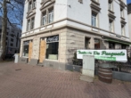 Hausansicht - 92 m² Gastrofläche in Ecklage Schweizer Str/Mörfelder Landstr –Rohbau, Ihr Konzept, Ihre Gestaltung